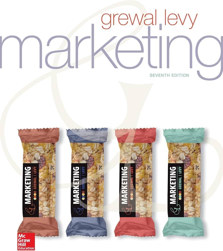 کتاب بازاریابی ۷ (Marketing 7e grewal levy marketing) نسخه انگلیسی PDF | مایکل لوی و درو گریوال