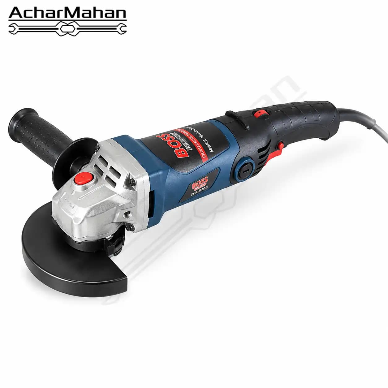 مینی فرز دسته بلند دیمردار باس مدل AG 115mm