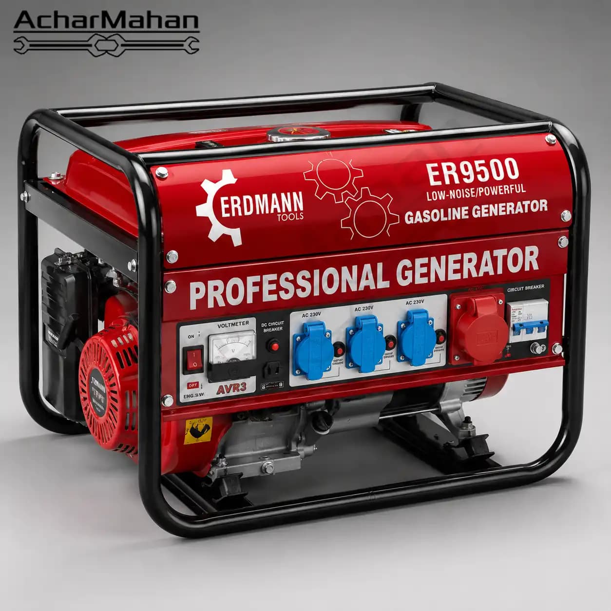 موتور برق بنزینی 3.5 کیلووات اردمن مدل ER9500 | هندلی و مجهز به AVR