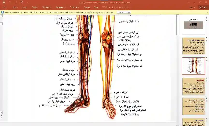 پاورپوینت حرکات اصلاحی (VARUS پای پرانتزی) — تصویر ۲