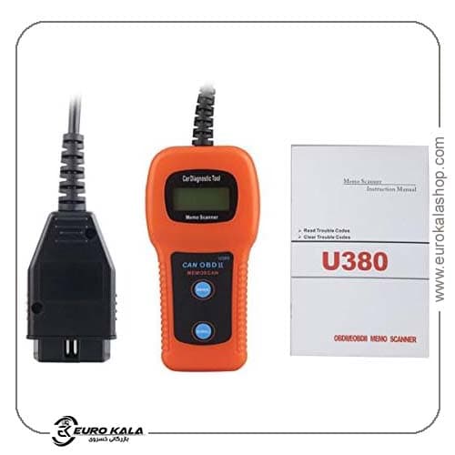 دستگاه دیاگ خودرو OBDII/OBD2 U380 Memo Scanner — تصویر ۳