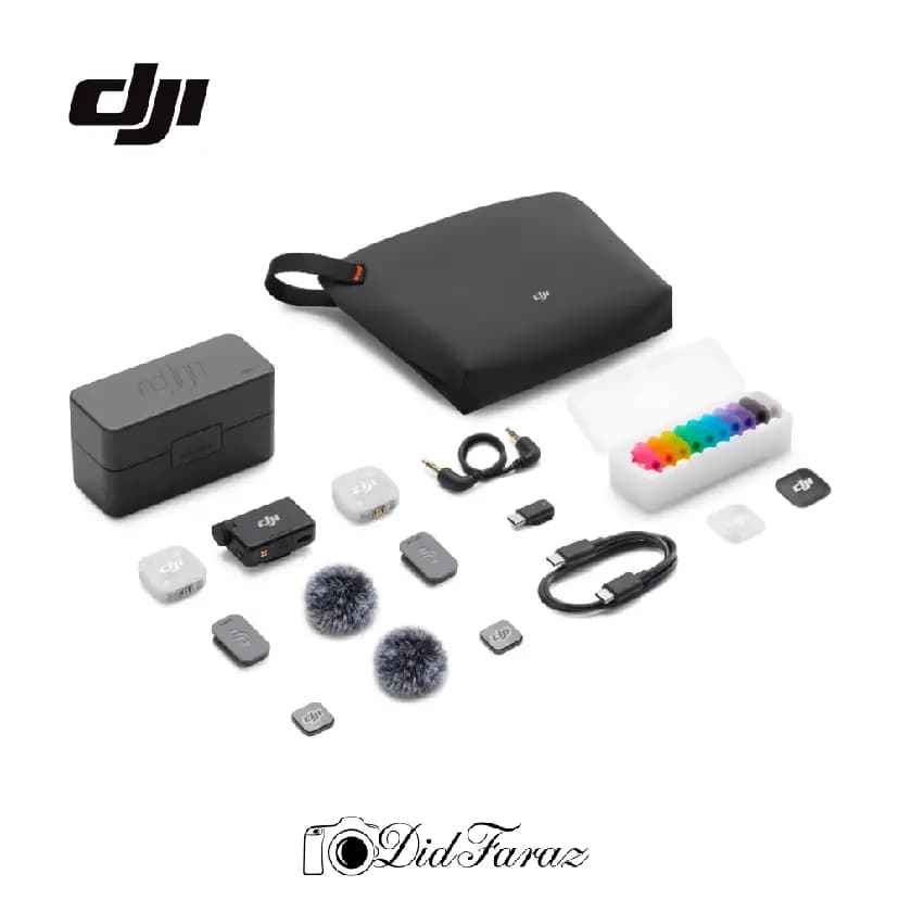 میکروفون بی‌سیم دی جی آی DJI Mic Mini 2 Wireless Microphone — تصویر ۳
