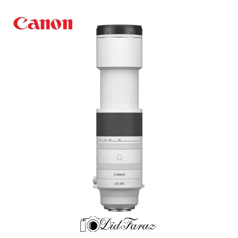 لنز بدون‌ آینه کانن Canon RF 200-800mm F6.3-9 IS USM — تصویر ۲