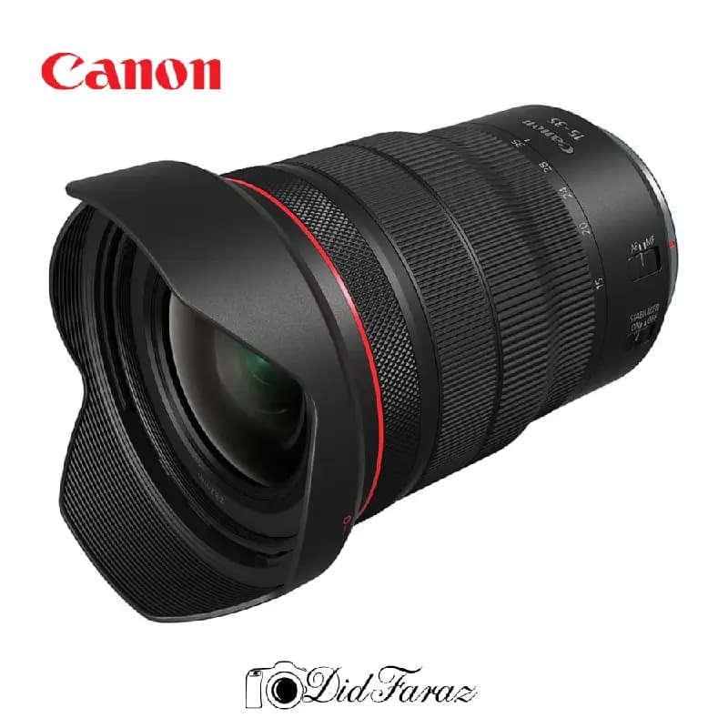 لنز بدون‌ آینه کانن Canon RF 15-35mm f/2.8L IS USM — تصویر ۳