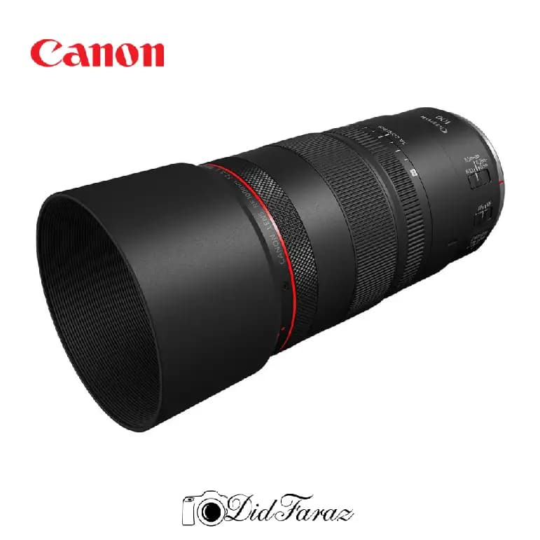 لنز بدون آینه کانن Canon RF 100mm f/2.8 L Macro IS USM — تصویر ۴