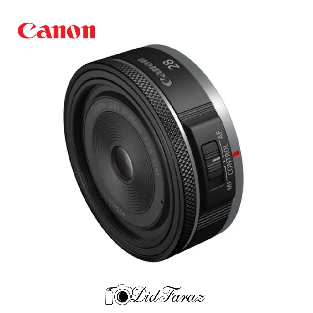 لنز بدون آینه کانن Canon RF 28mm f/2.8 STM Lens — تصویر ۴