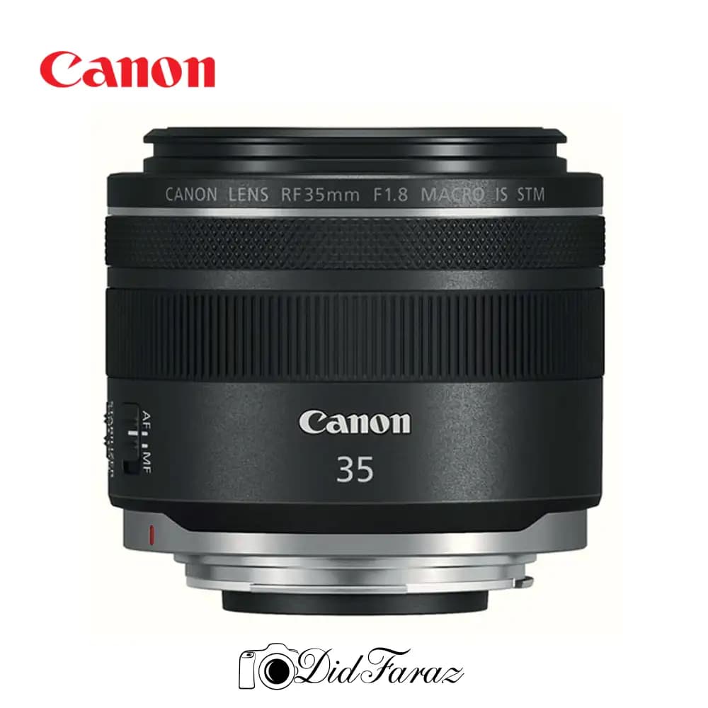 لنز بدون‌ آینه کانن Canon RF 35mm F1.8 IS STM Macro