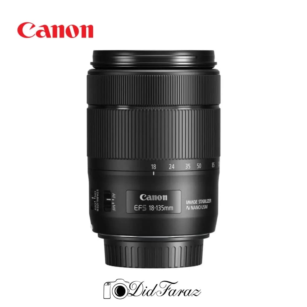 لنز کانن Canon EF-S 18-135mm f/3.5-5.6 IS USM دست دوم