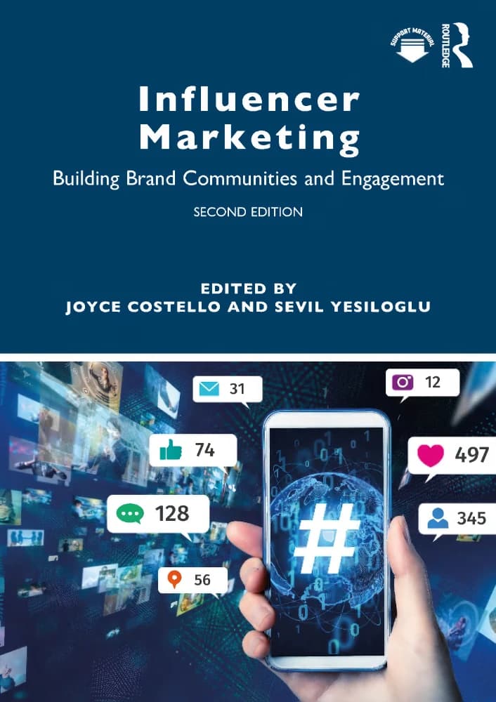 کتاب بازاریابی تأثیرگذار (Influencer Marketing) نسخه انگلیسی PDF | جویس کاستلو