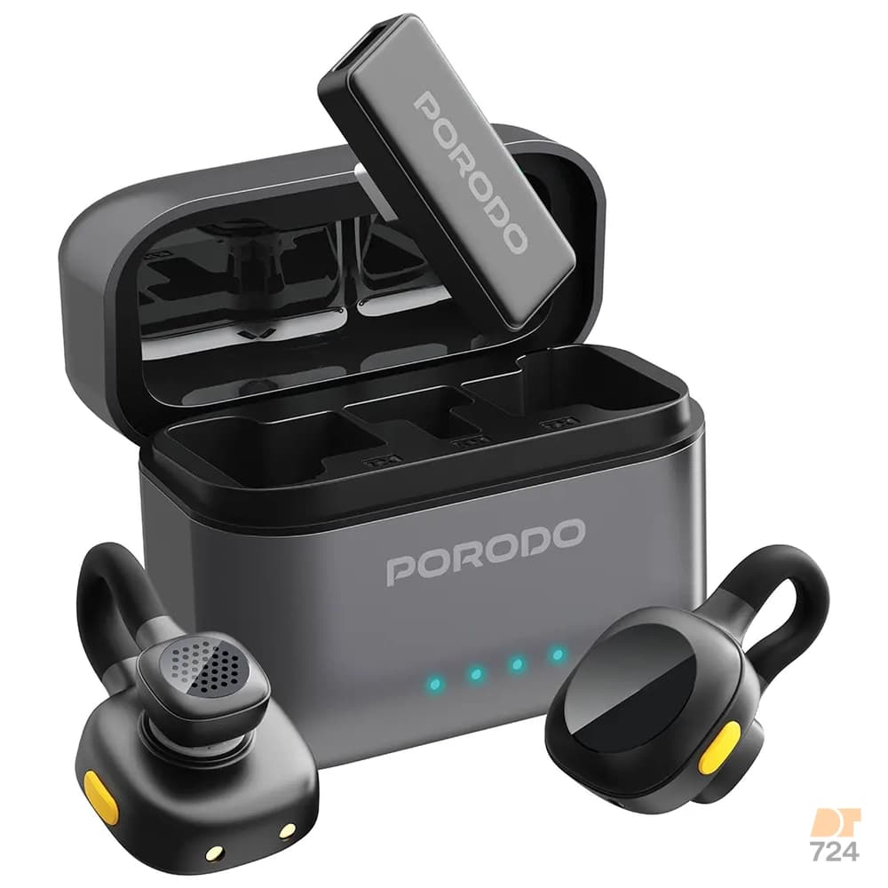 میکروفون یقه ای بیسیم پرودو – مدل Pdlamphf76bk
