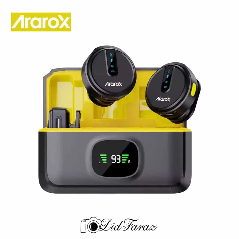 میکروفون بیسیم آراروکس Ararox M1 Dual Microphone — تصویر ۲