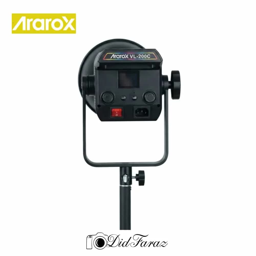 ویدیو لایت آراروکس Ararox VL200C RGB Video Light — تصویر ۴