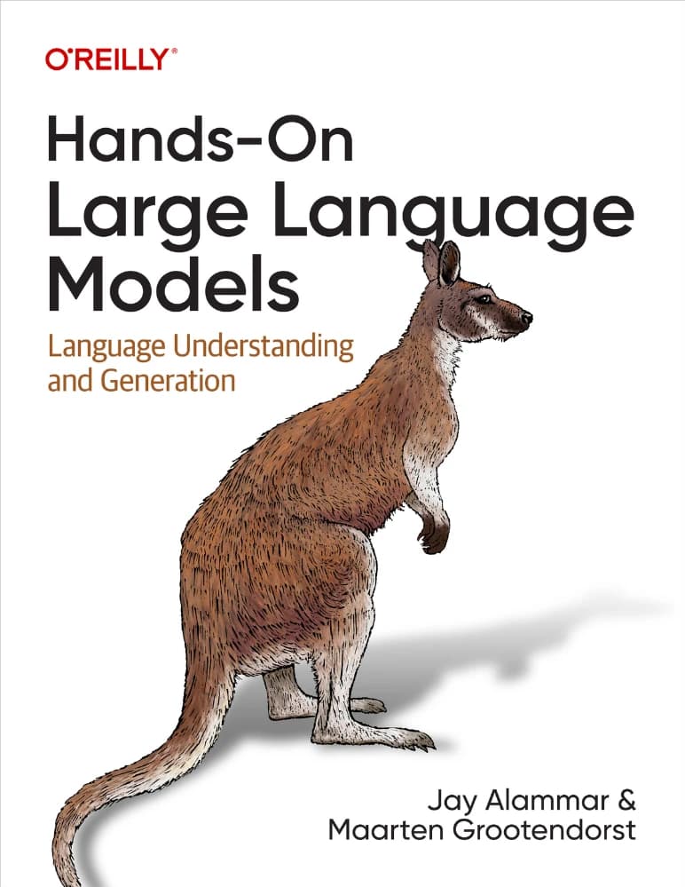 کتاب مدل های زبانی بزرگ عملی (Hands-On Large Language Models) نسخه انگلیسی PDF | جی الامار