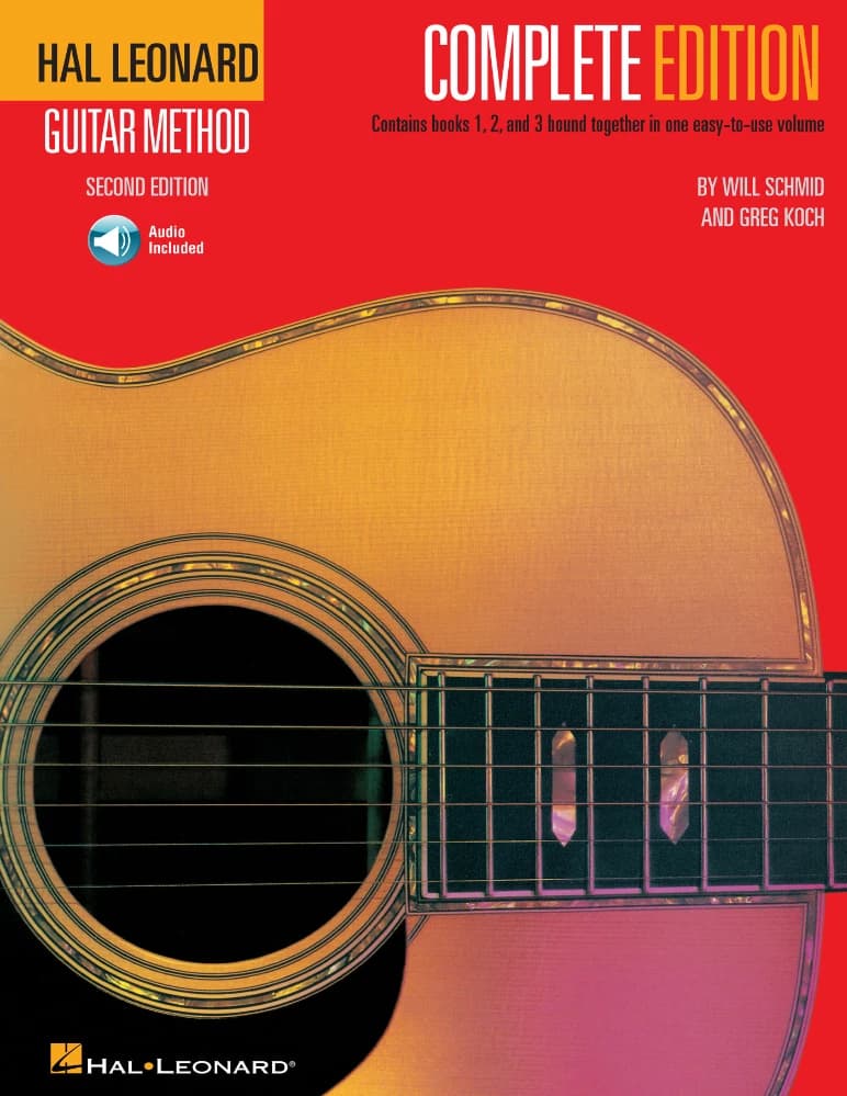 کتاب متد گیتار هال لئونارد – نسخه کامل (Hal Leonard Guitar Method Complete) نسخه انگلیسی PDF | ویل اشمید و گرگ کخ