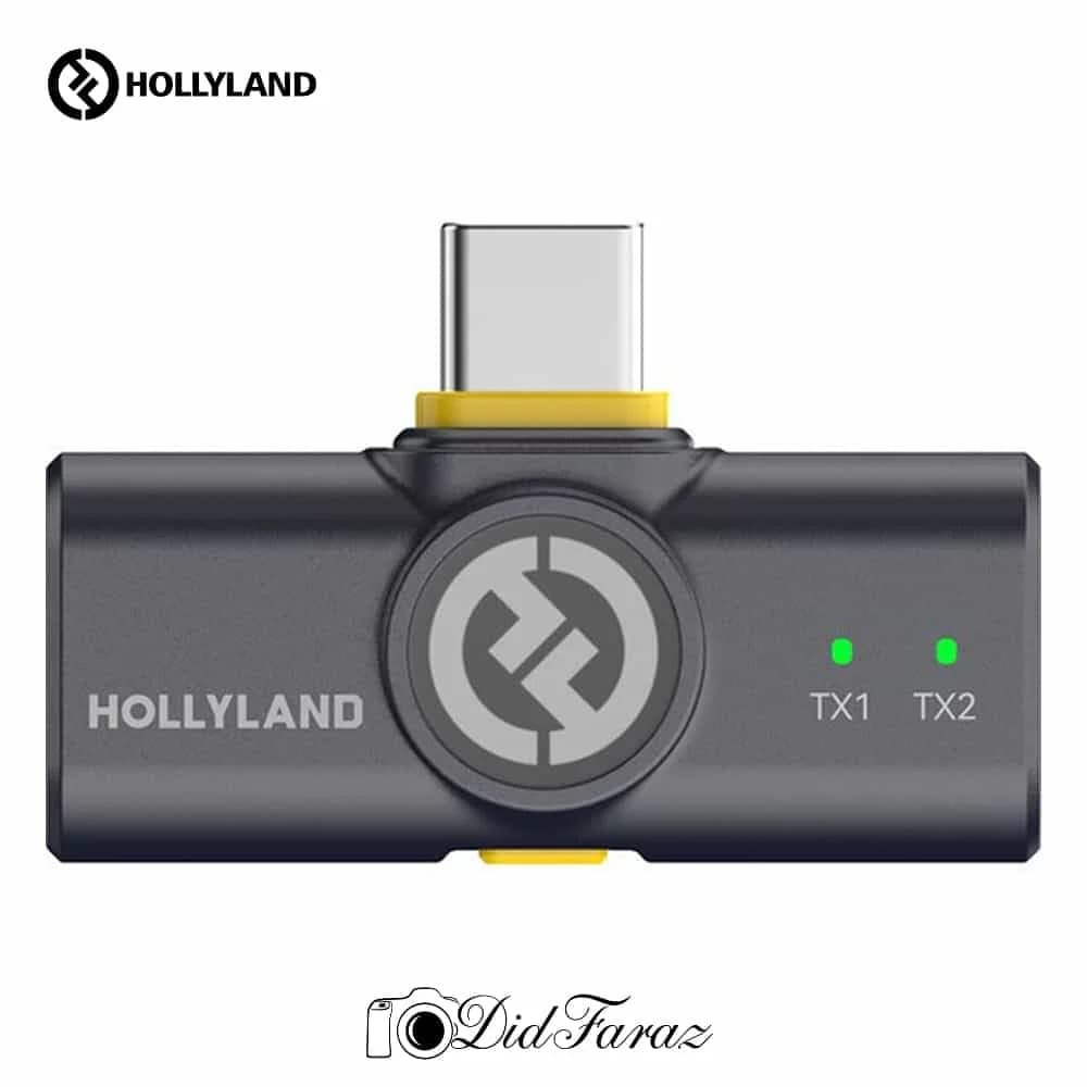 میکروفن بی سیم یقه ای هالی لند Hollyland LARK M2 Combo — تصویر ۴