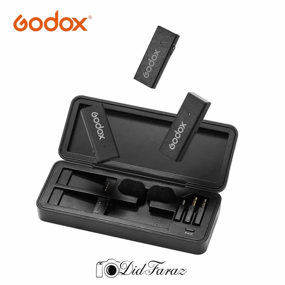 میکروفون بی‌سیم گودکس Godox MoveLink Mini LT 2-Person Wireless Microphone