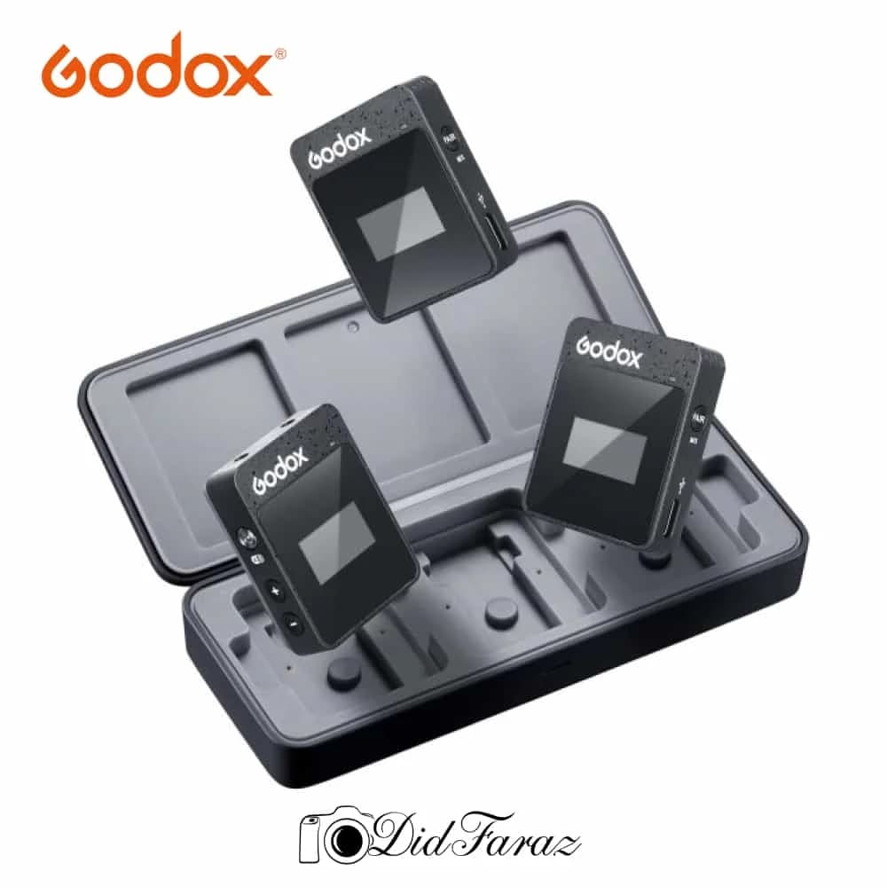 میکروفون بی سیم گودکس Godox MoveLink II M2 2-Person Wireless Microphone