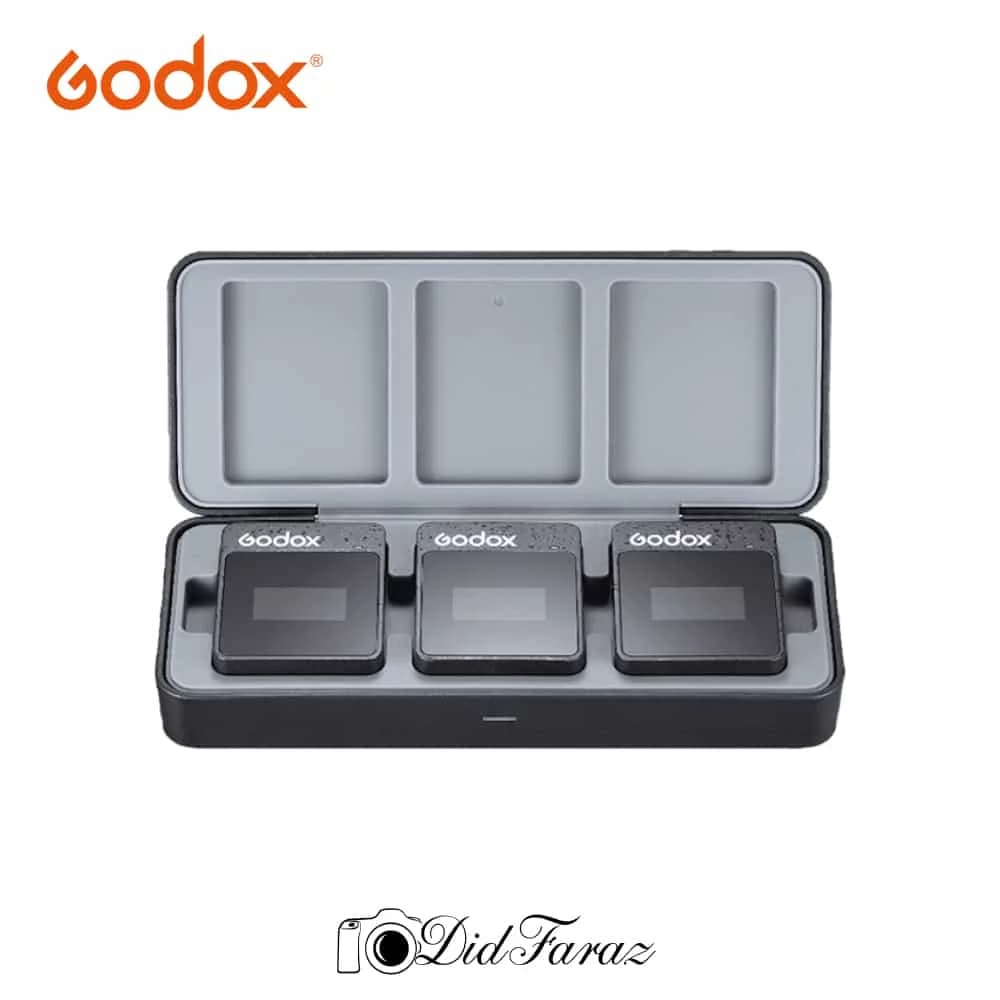 میکروفون بی سیم گودکس Godox MoveLink II M2 2-Person Wireless Microphone — تصویر ۵