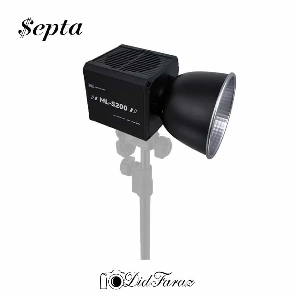 نور ثابت سپتا Septa ML-S200 COB RGB light — تصویر ۲
