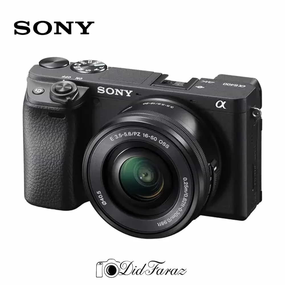 دوربین بدون آینه سونی Sony a6400 Mirrorless Camera with 16-50mm f/3.5-5.6 II — تصویر ۳