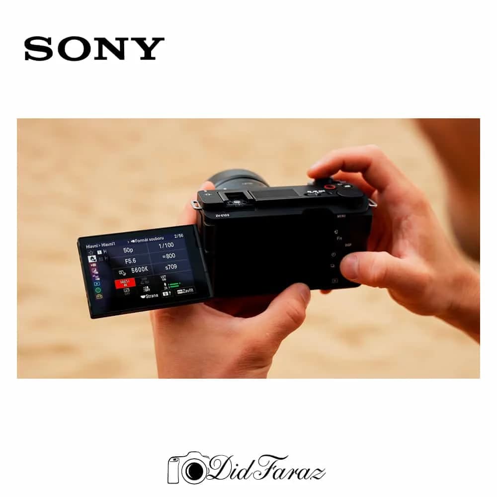 دوربین بدون آینه سونی Sony ZV-E10 II Mirrorless Camera with 16-50mm — تصویر ۷