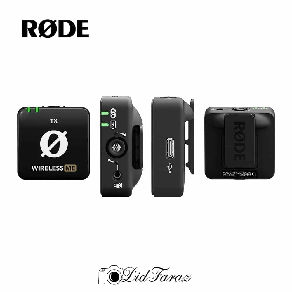 میکروفون بی سیم رود Rode WIRELESS ME Dual — تصویر ۴