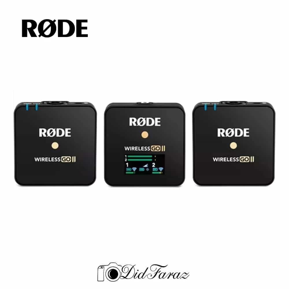 میکروفن بی سیم رود Rode Wireless GO II Dual