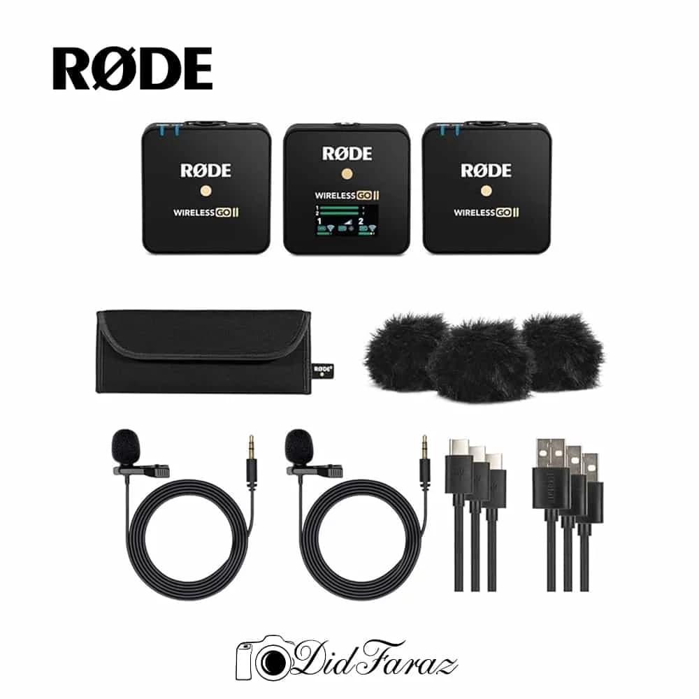 میکروفن بی سیم رود Rode Wireless GO II Dual — تصویر ۴
