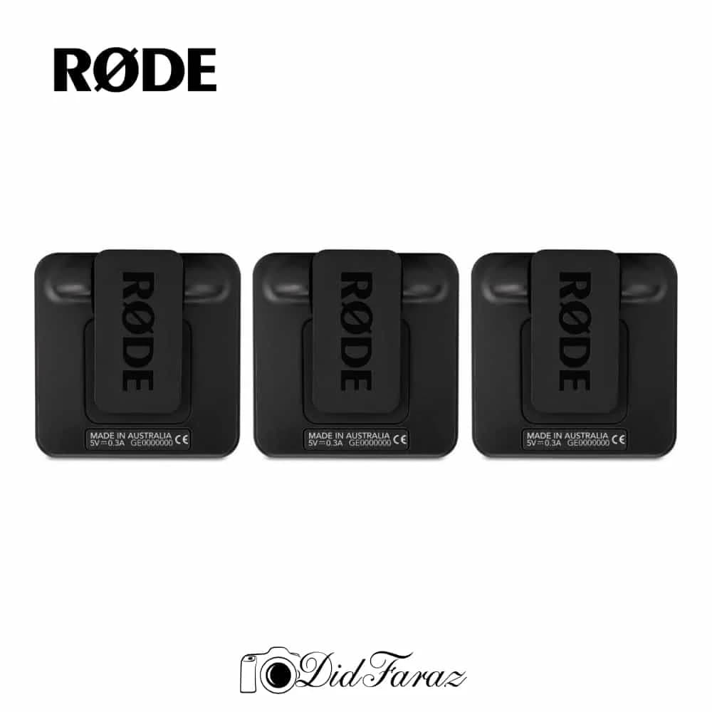 میکروفن بی سیم رود Rode Wireless GO II Dual — تصویر ۳