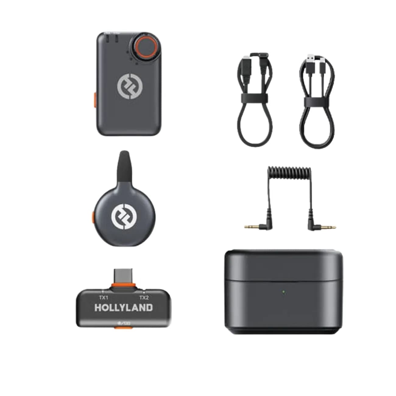میکروفون هالی لند Hollyland LARK M2S Combo Wireless Microphone — تصویر ۱۰