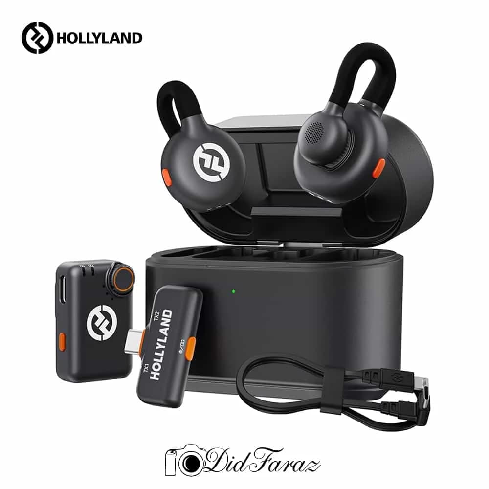 میکروفون هالی لند Hollyland LARK M2S Combo Wireless Microphone — تصویر ۵