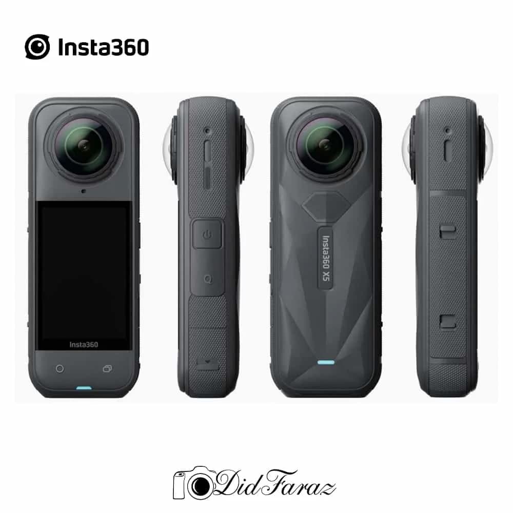 دوربین اکشن اینستا 360 Insta360 X5 360 Action Camera Essentials Bundle — تصویر ۳