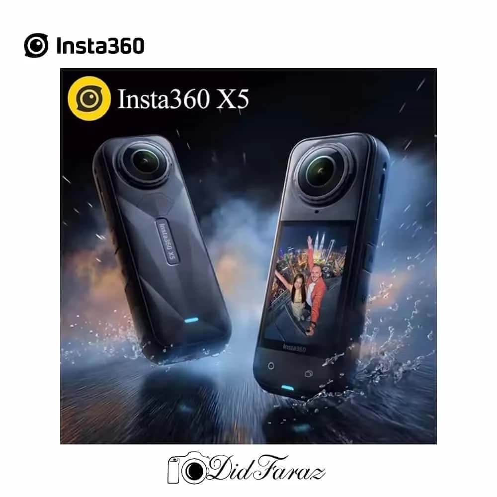 دوربین اکشن اینستا 360 Insta360 X5 360 Action Camera Essentials Bundle — تصویر ۷