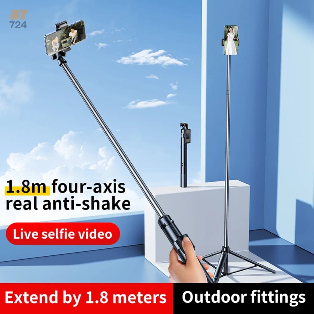 مونوپاد و سه پایه شاتر دار رتاکو – مدل ‎STICK-H18L‎ — تصویر ۳