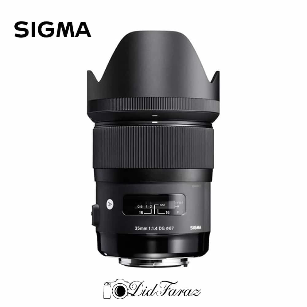 لنز سیگما Sigma 35mm f/1.4 DG HSM Art Lens for Nikon F — تصویر ۲