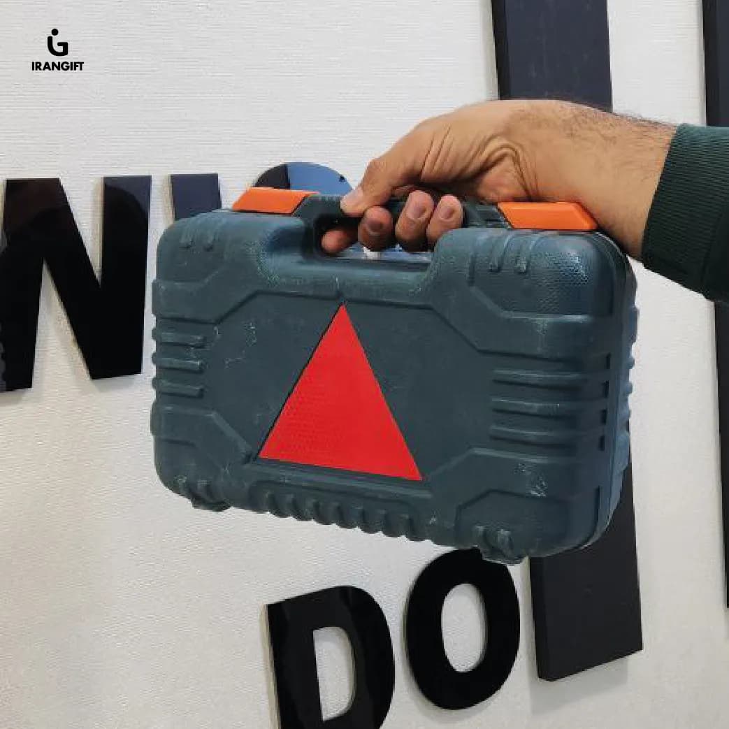 کمپرسور باد فندکی و کیت جامع پنچرگیری — تصویر ۷