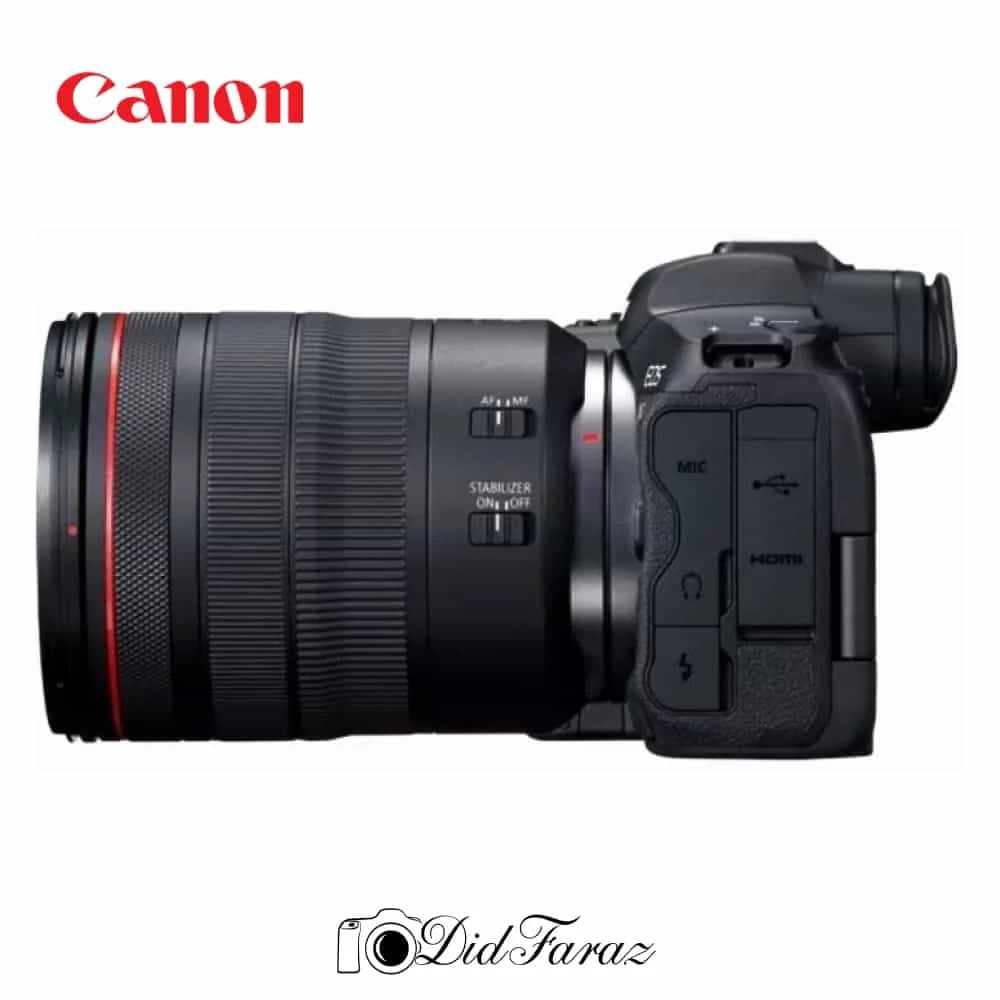 دوربین بدون آینه کانن Canon EOS R5 Mirrorless Camera kit RF 24-105mm f/4 — تصویر ۳