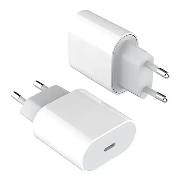 شارژر 20وات اورجینال اپل دو پین Apple 20W USB-C Power Adapter A2347 — تصویر ۸