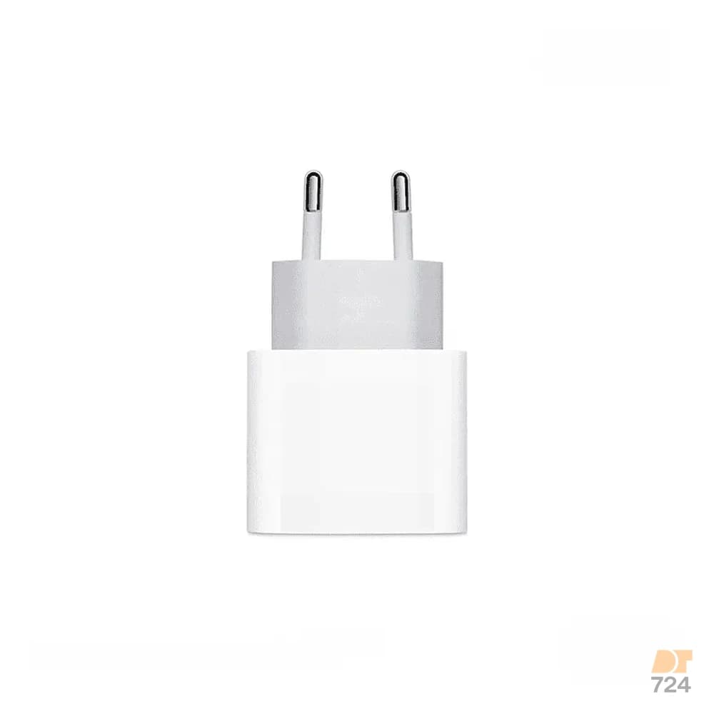 شارژر 20وات اورجینال اپل دو پین Apple 20W USB-C Power Adapter A2347 — تصویر ۲
