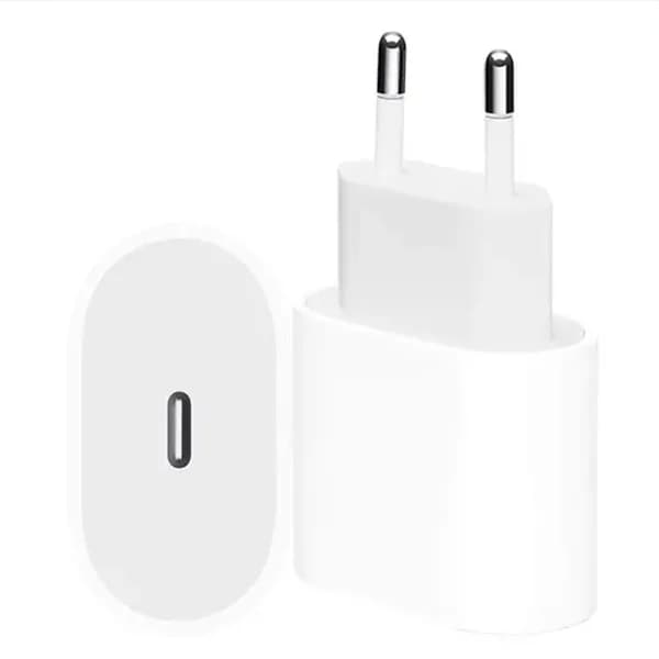 شارژر 20وات اورجینال اپل دو پین Apple 20W USB-C Power Adapter A2347 — تصویر ۷