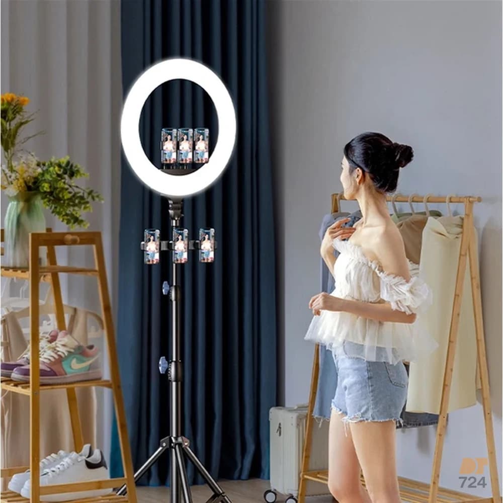 رینگ لایت 18 اینچ رتاکو RTAKO 18″ Ring Light AR-GTB01-18S — تصویر ۲