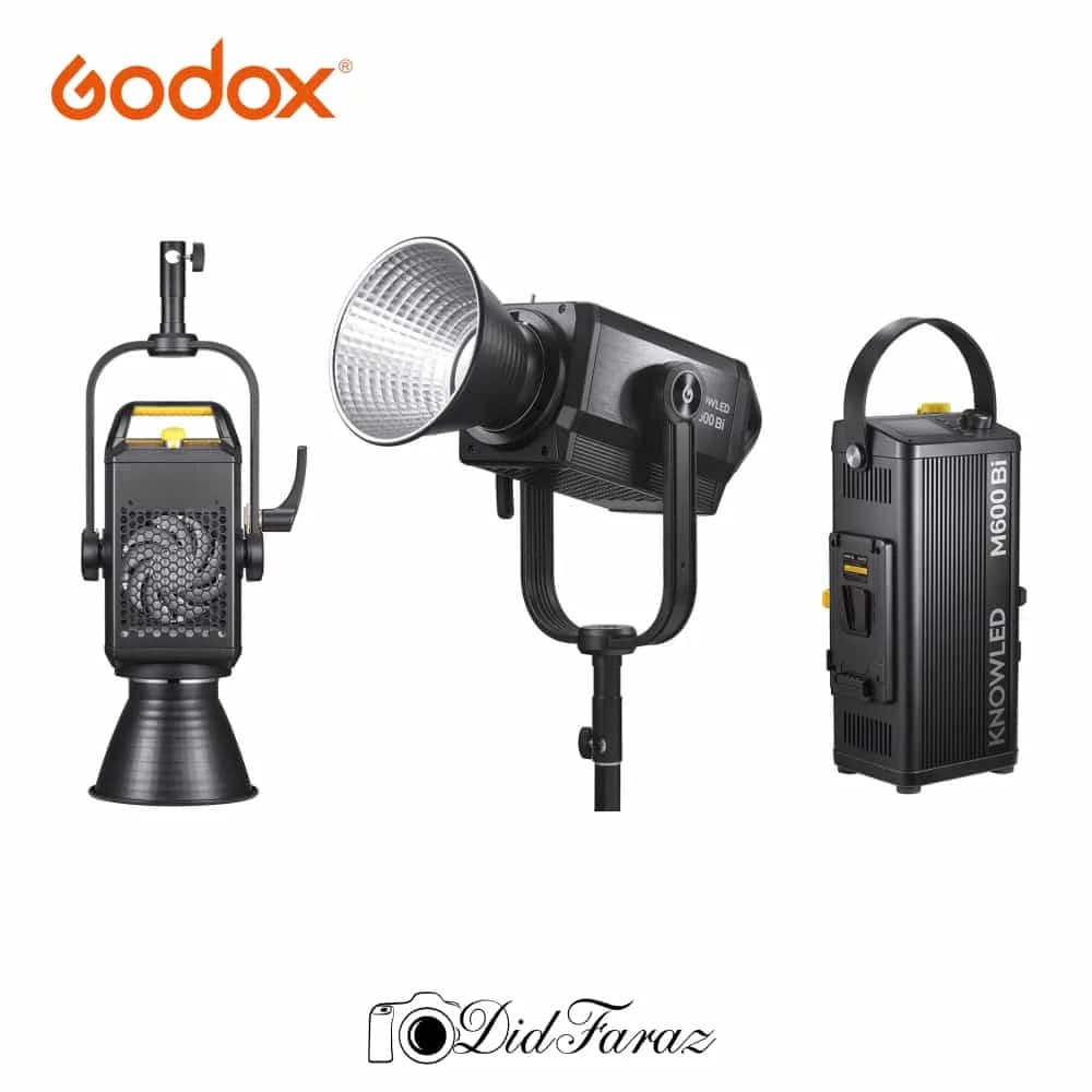 ویدیو لایت گودکس Godox Knowled M600Bi Bi-Color LED Video Light — تصویر ۴