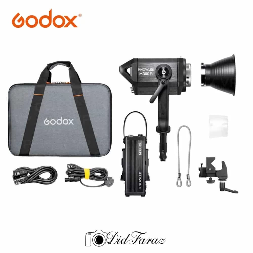 ویدیو لایت گودکس Godox Knowled M300Bi Bi-Color LED Video Light — تصویر ۵
