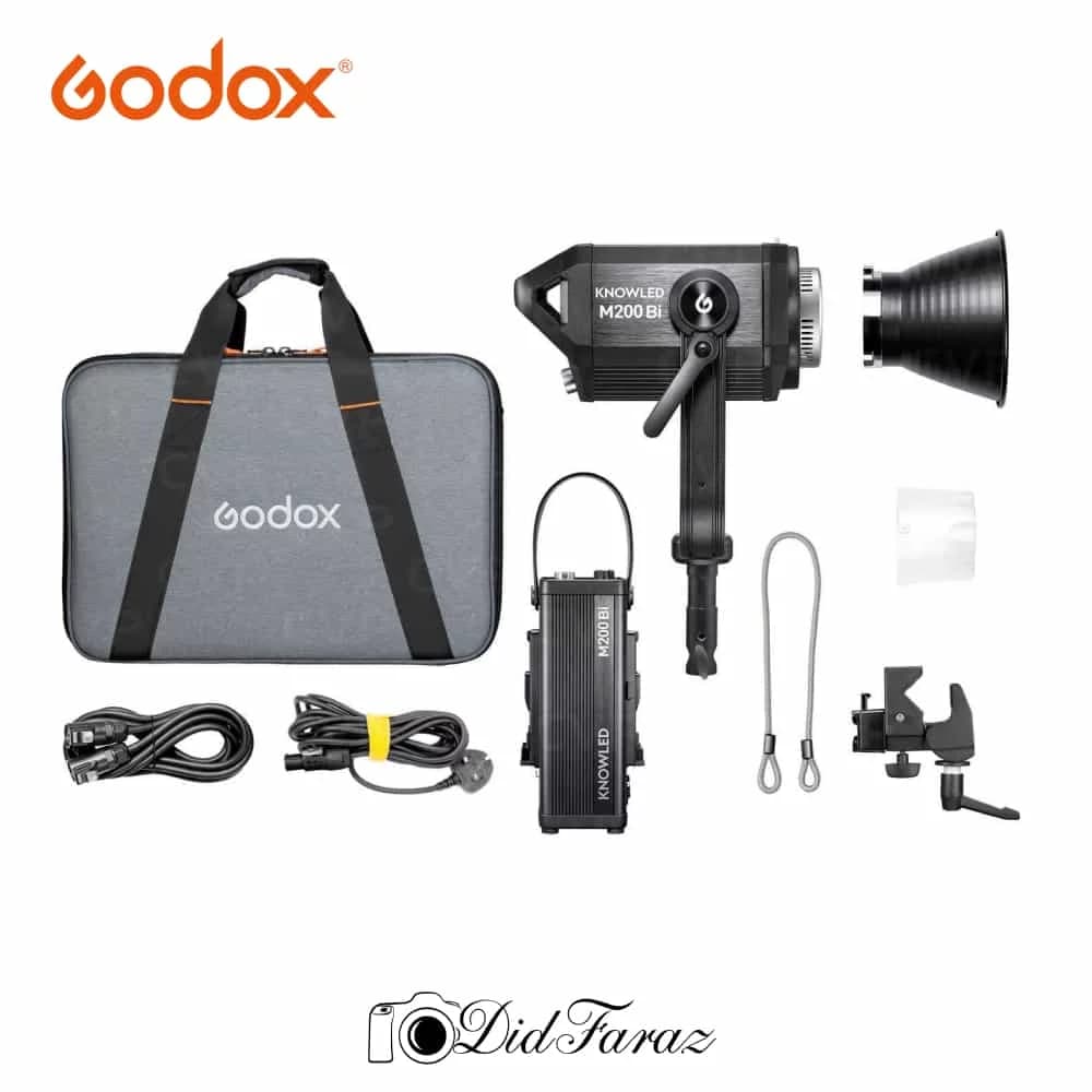 ویدیو لایت گودکس Godox Knowled M200Bi Bi-Color LED Video Light — تصویر ۶