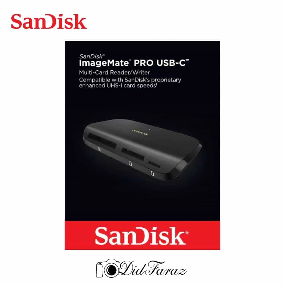 کارت‌خوان سن دیسک SanDisk ImageMate Pro USB-C — تصویر ۳