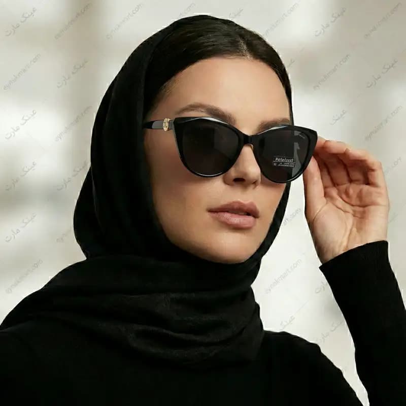 عینک آفتابی زنانه شنل (Chanel) مدل P5042 – مدل گربه‌ای — تصویر ۹