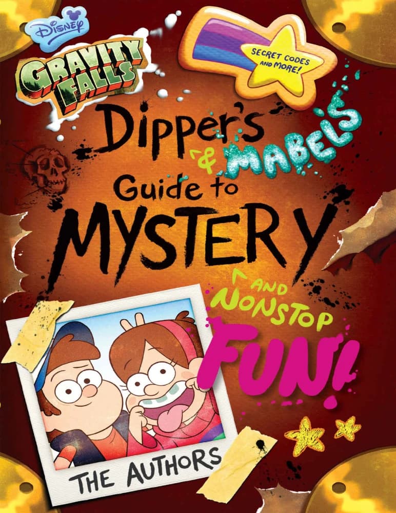 کتاب راهنمای دیپر و میبل برای رمز و راز (Dipper and Mabel’s Guide to Mystery) نسخه انگلیسی PDF | راب رن‌زتی