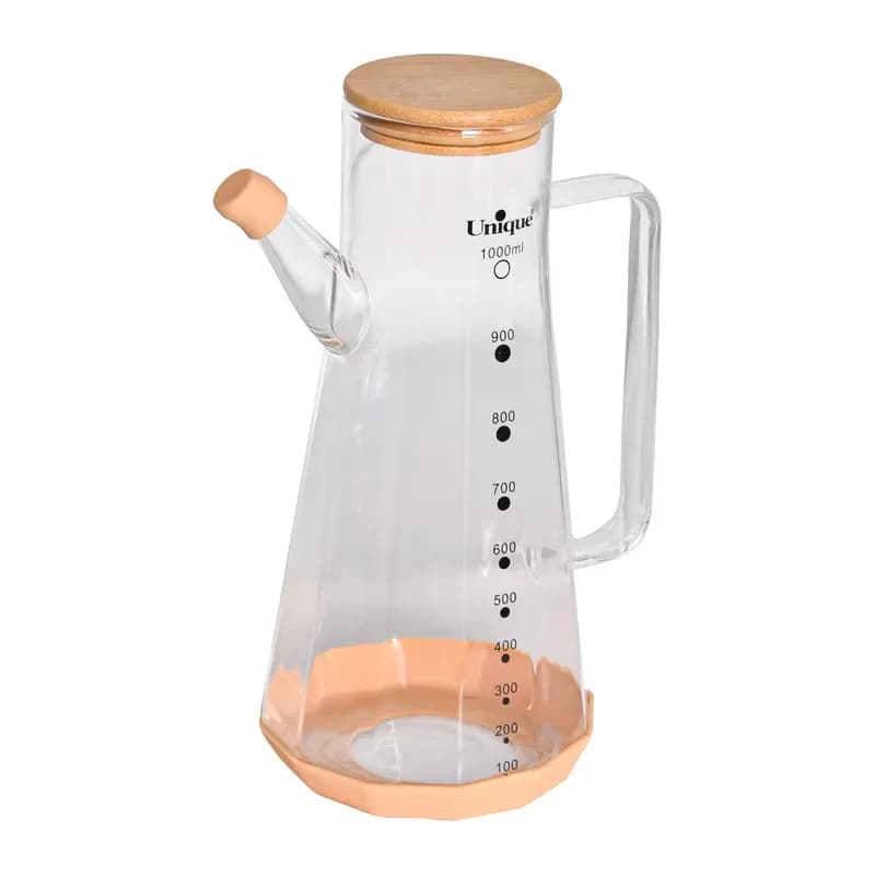 ظرف روغن و سرکه یونیک (Unique) مدل پیرکس مدرن کد 2086 — تصویر ۲