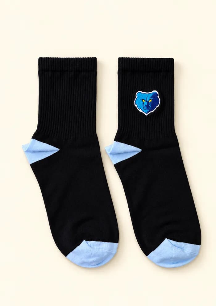 جوراب ساق بلند بسکتبالی طرح NBA | Memphis Grizzlies — تصویر ۲