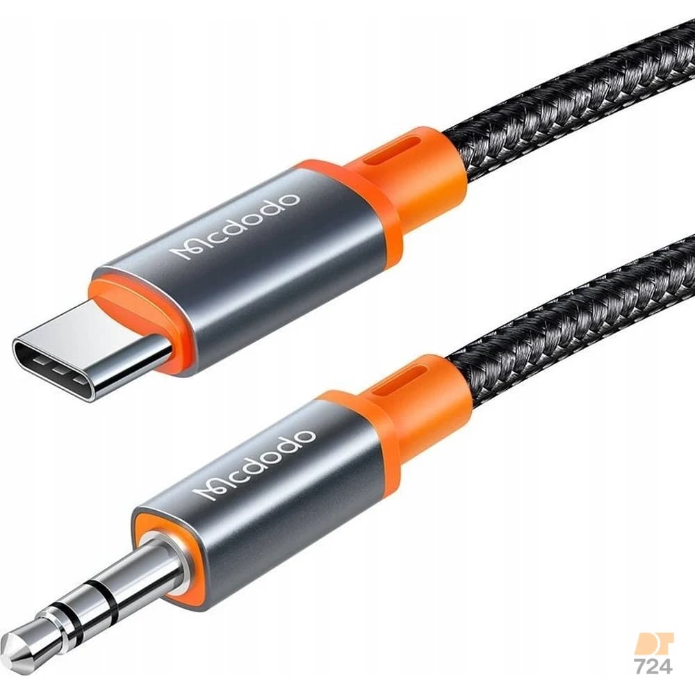 کابل تبدیل USB-C به جک 3.5mm مکدودو 1.8 متر Mcdod CA-0900 — تصویر ۲